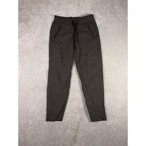 athleta trekkie mid rise legacy jogger dark green size 4